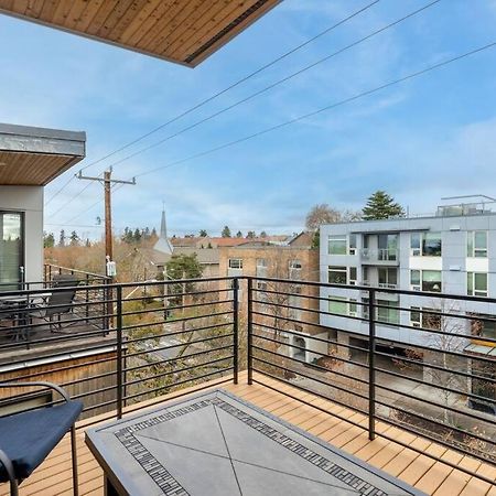 West Seattle'S Modern Townhome Екстер'єр фото