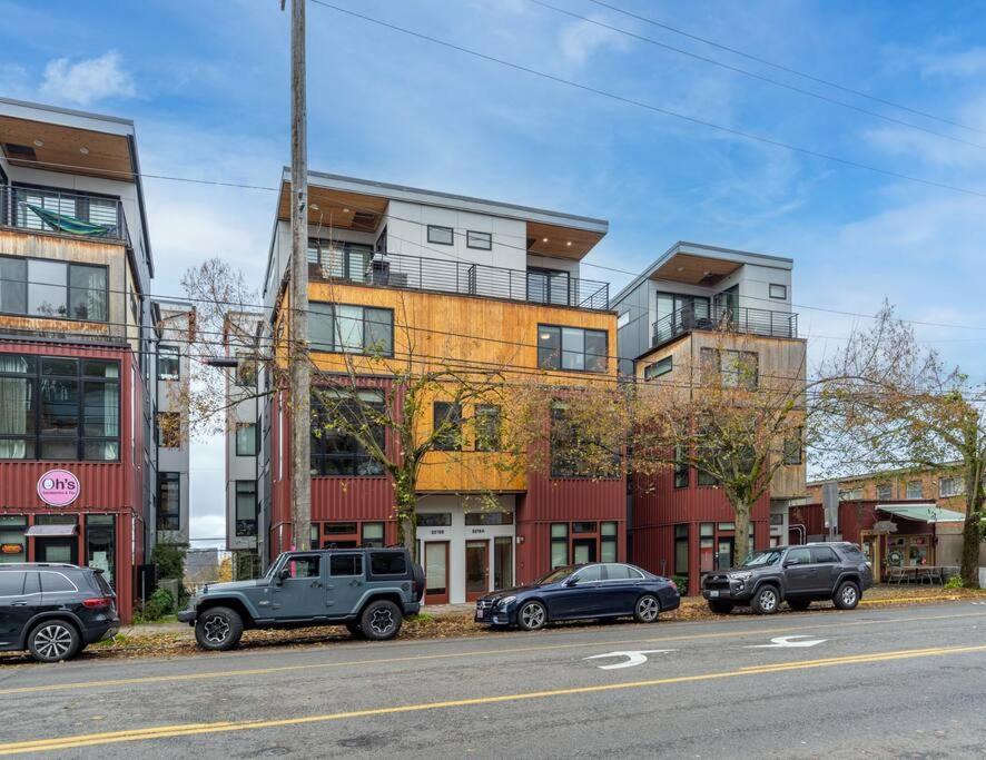 West Seattle'S Modern Townhome Екстер'єр фото